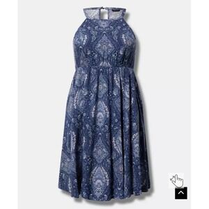 BNWT. Torrid A line mini dress 14/16